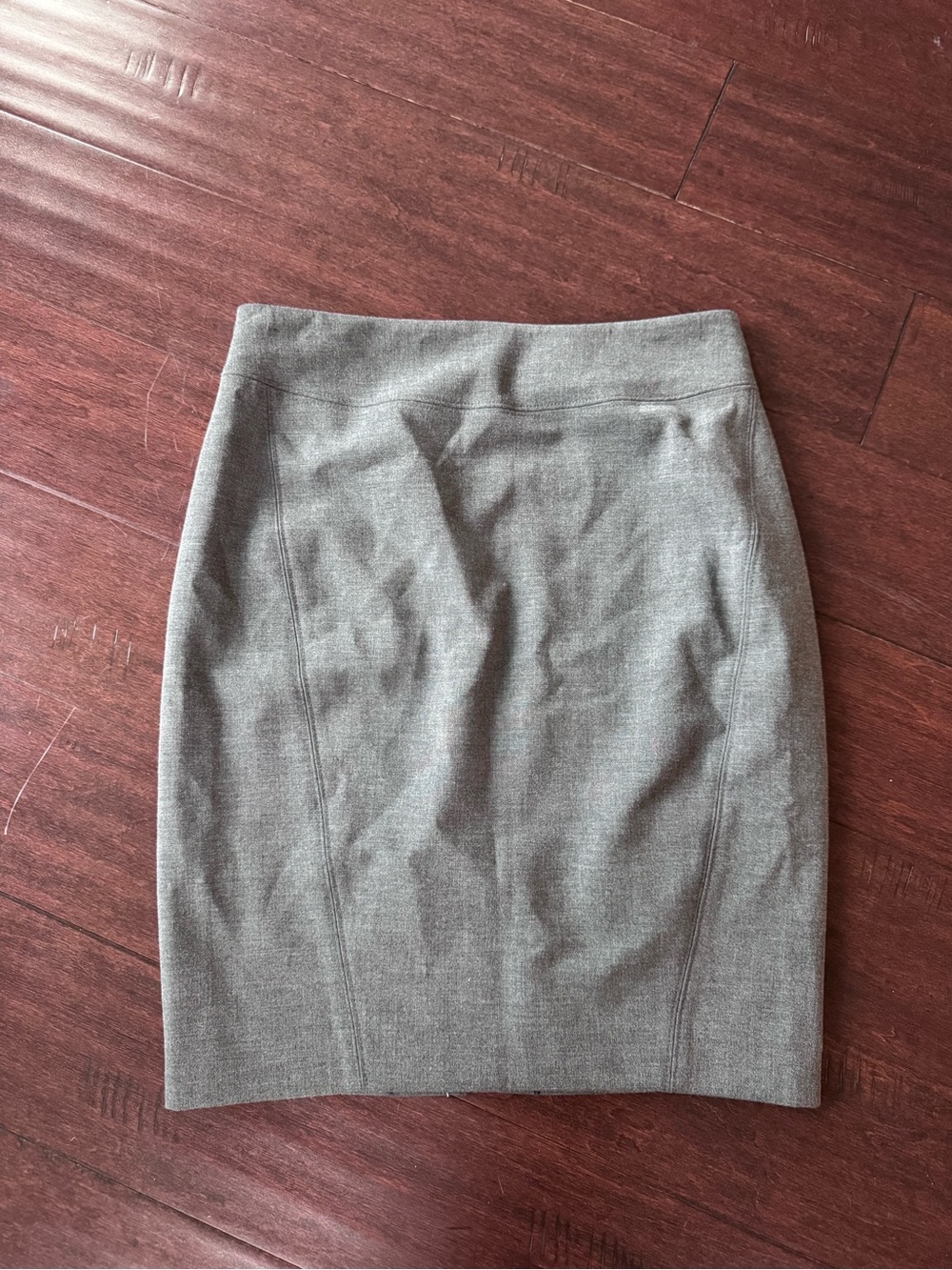 Grey Pencil Skirt from LOFT